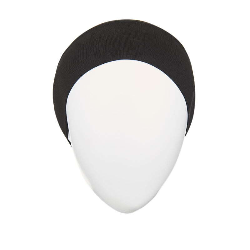 Full Size Head Cap for Hijab - Black
