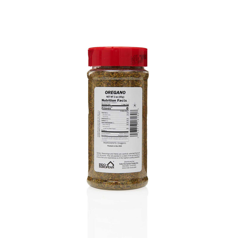 Indo European Oregano - Ingredients