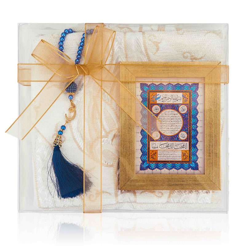 Blue Islamic Gift Set