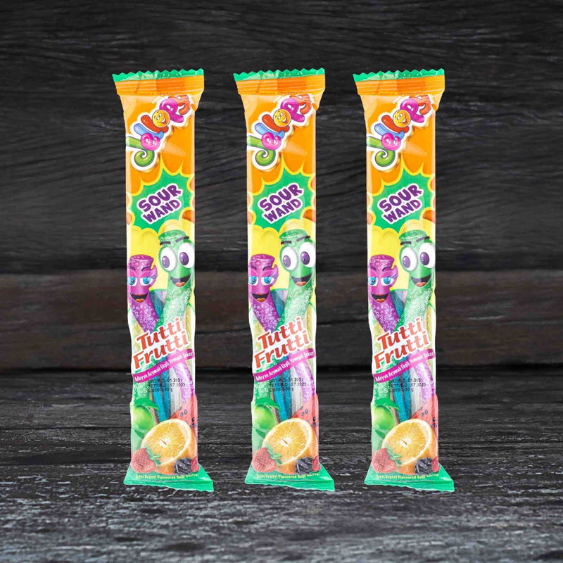 Jellopy Tutti Frutti Sour Wand - 2