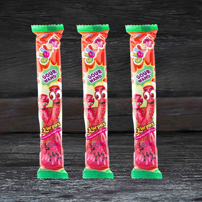 Jellopy WaterMelon Sour Wand - 2
