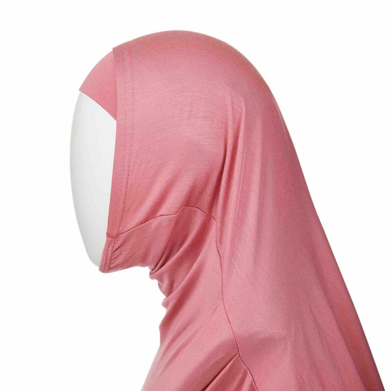 White Kids Hijab - 2 Piece