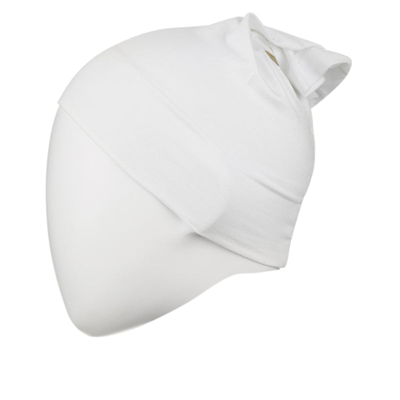 White Kids Hijab - 2 Piece