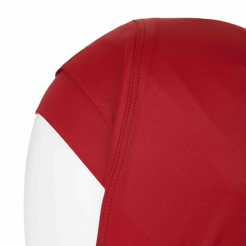 Red Pattered Girls Burkini Swimwear