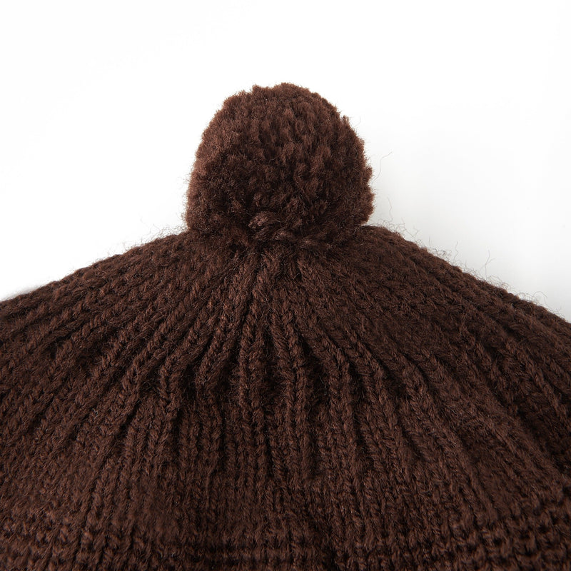 Brown Hadji Kufi Cap - Detail
