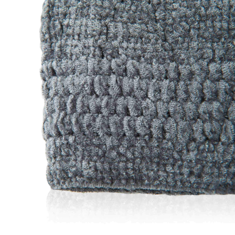 Teal Velvet Kufi Cap - Detail