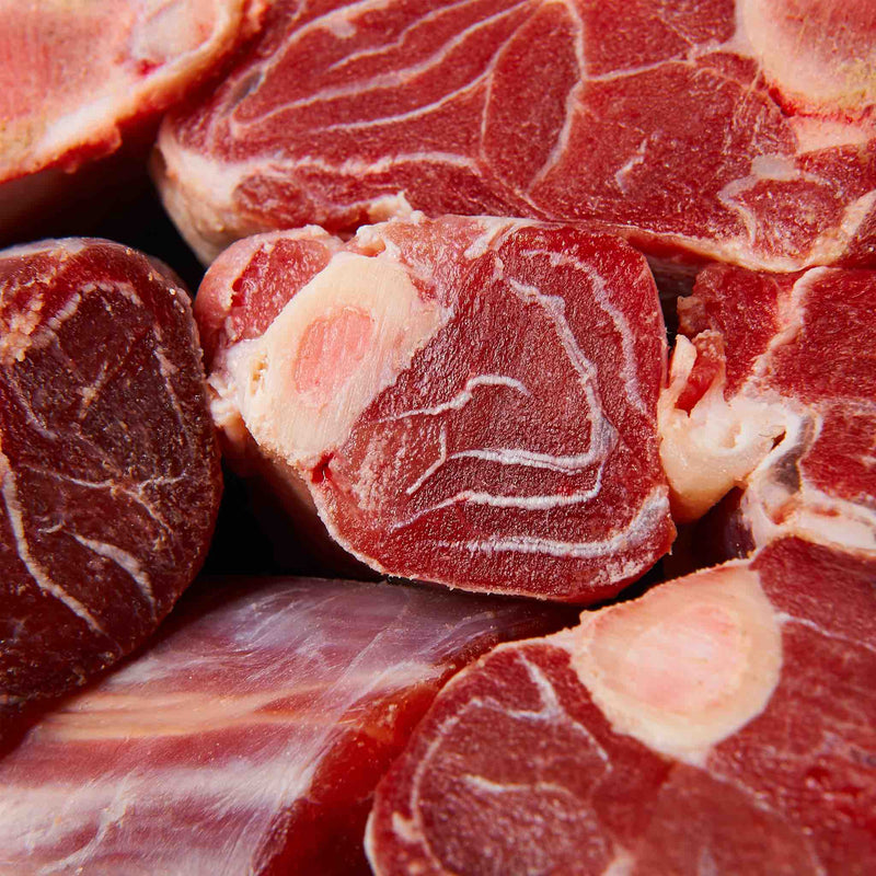 Zabiha Halal Lamb Shanks Whole - Cut Detail