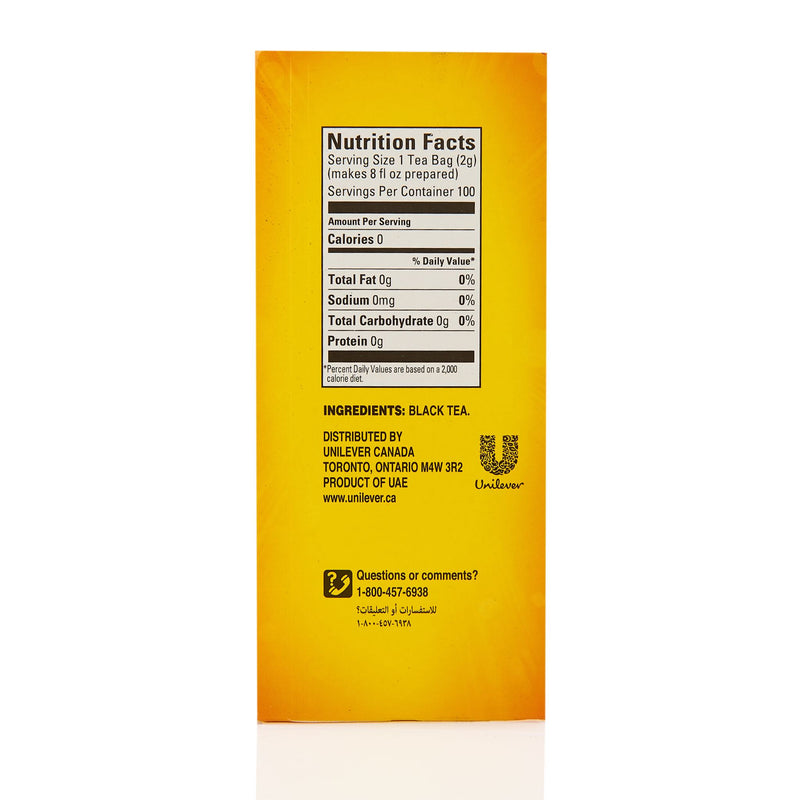 Lipton Yellow Label Tea Bags - Ingredients