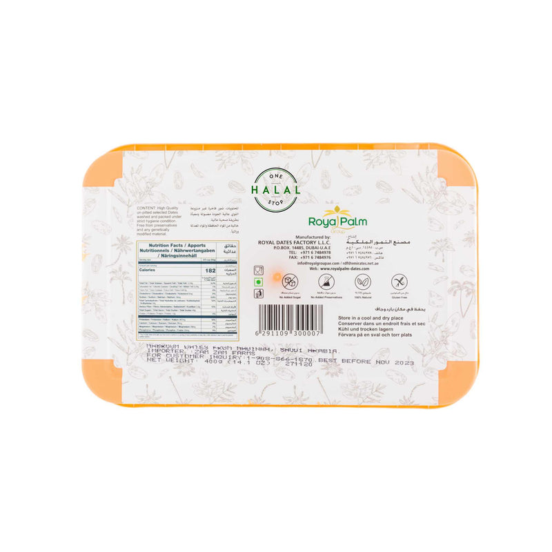 Mabroom Dates - Nutrition Facts