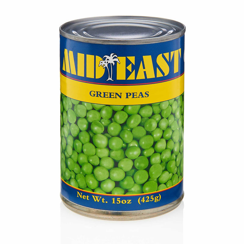 MidEast Canned Green Peas - Front