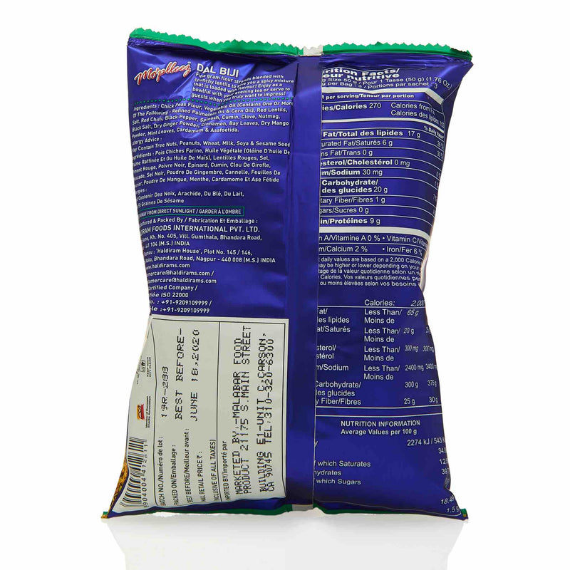 MoPlleez Dal Biji Snack - Ingredients