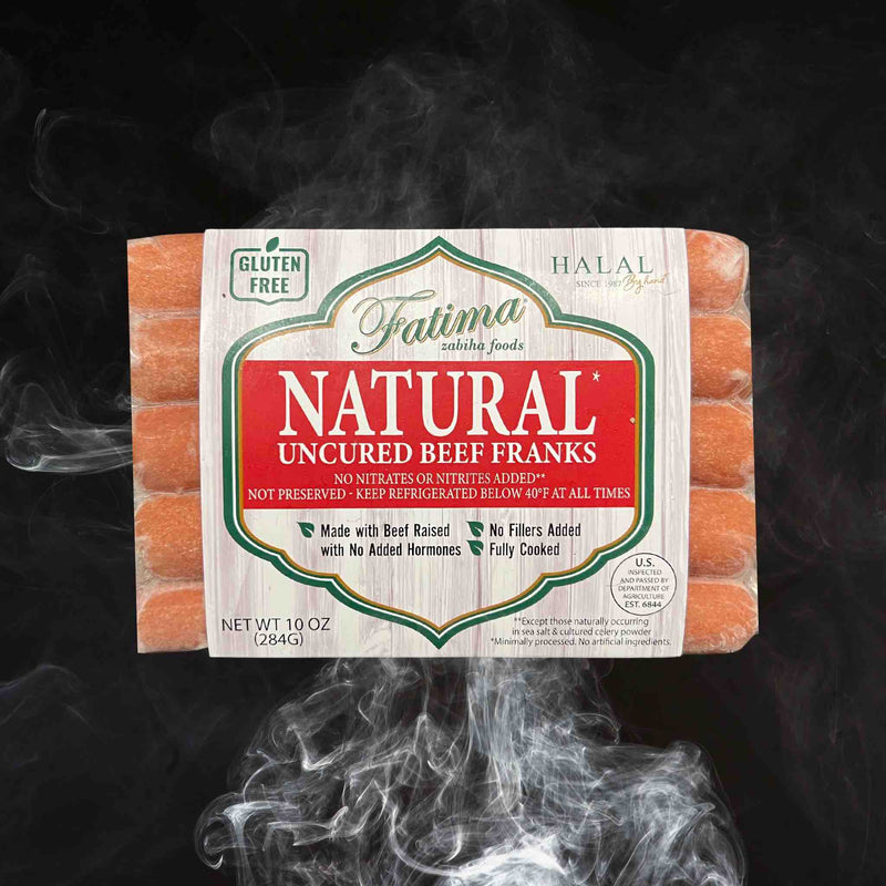 Nitrate Free Uncured Beef Hotdogs - Front