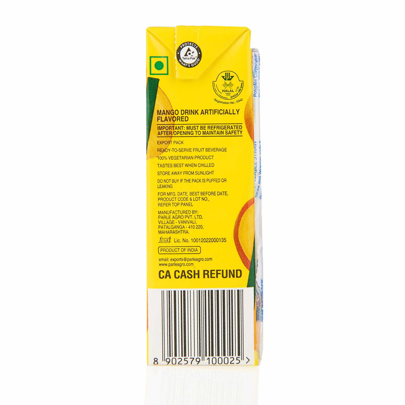 Parle Frooti Mango Drink - 6 Pack