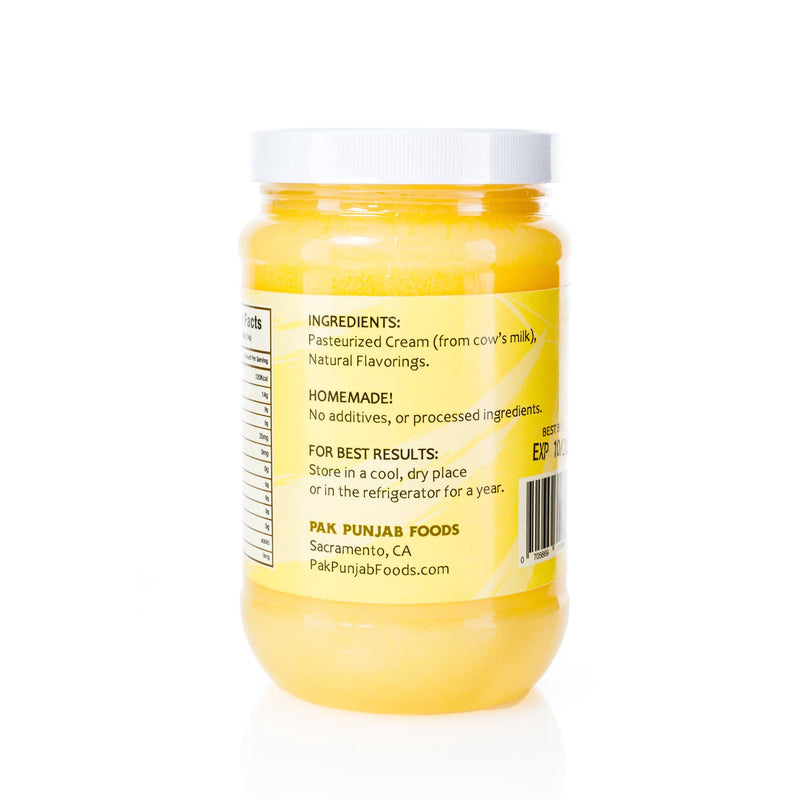 Homemade Pure Desi Ghee - Ingredients