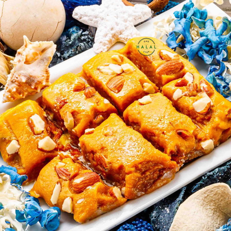 Rehmat-e-Shereen Almond Badam Halwa - Front