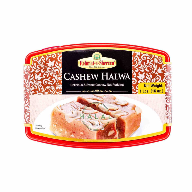 Rehmet-e-Shereen Cashew Kaju Halwa - Front