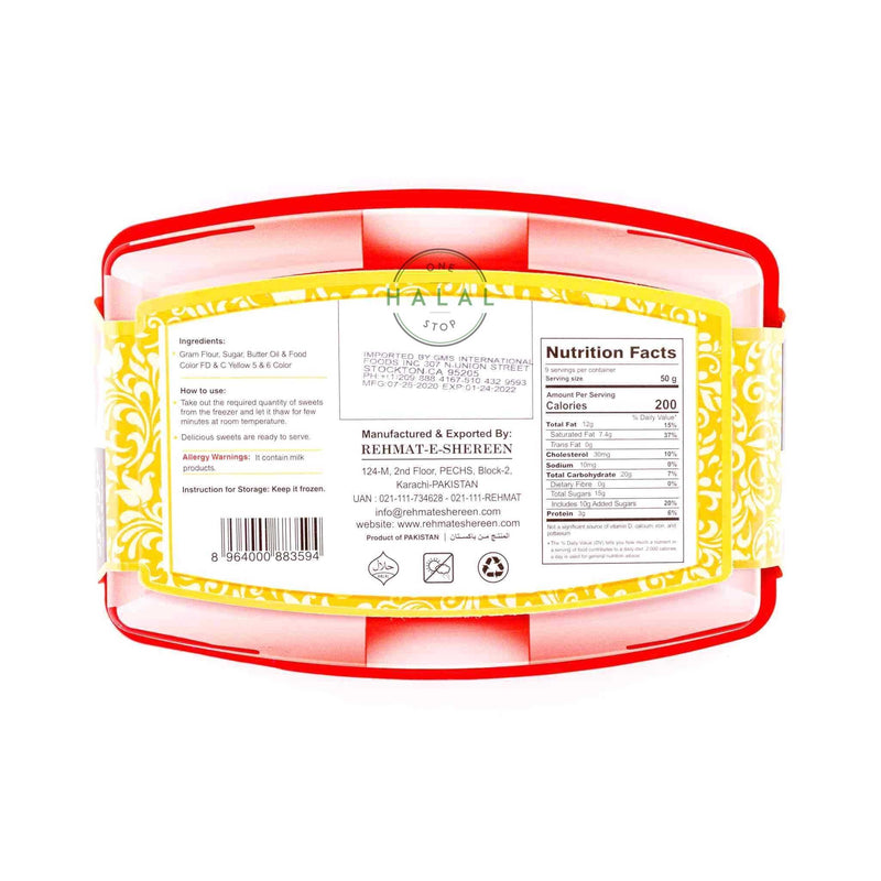Rehmat-e-Shereen Motichoor Laddu - Ingredients