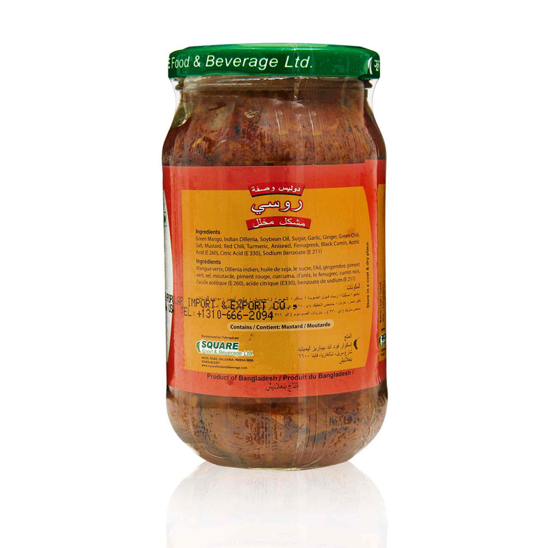 Ruchi Mixed Pickle Ingredients