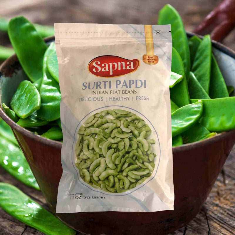 Sapa Flat Green Beans Surti Papdi - Front