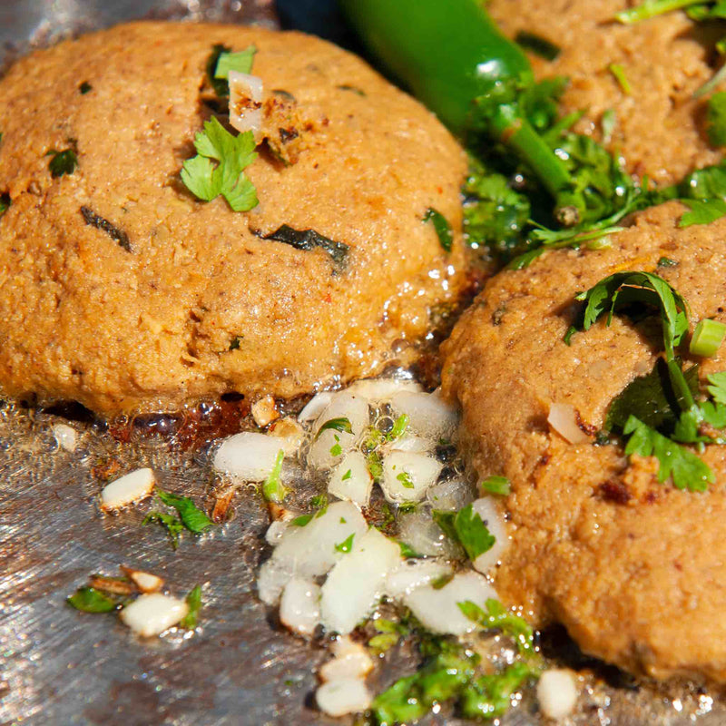Zabiha Halal Shami Kabab - Cooking Detail