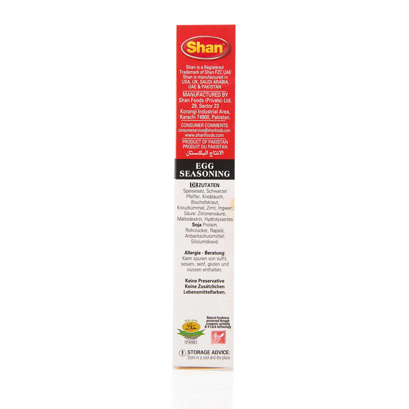 Shan Egg Seasoning Mix - Ingredients