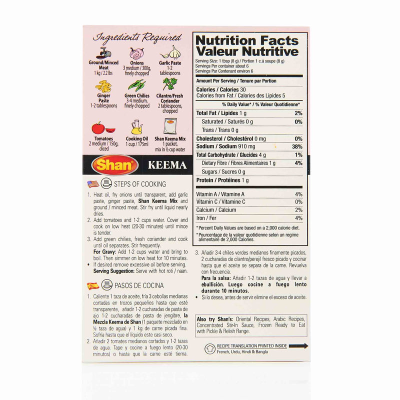 Shaan Keema Recipe - Directions