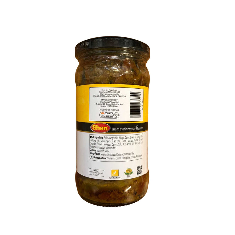 Shan Mixed Pickle - Ingredients