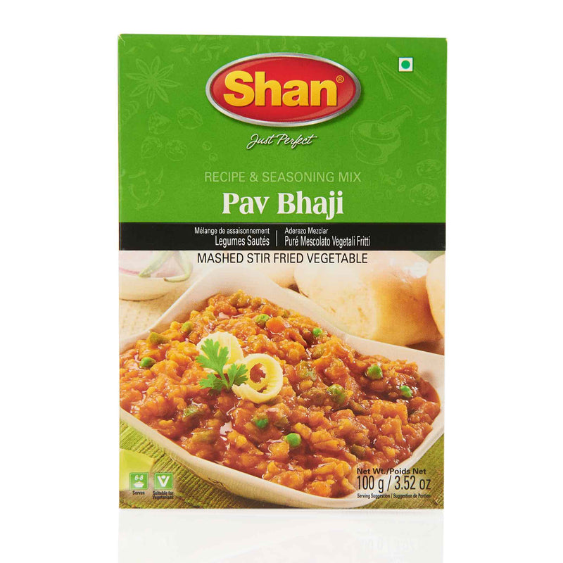 Shan Pav Bhaji Recipe - Front