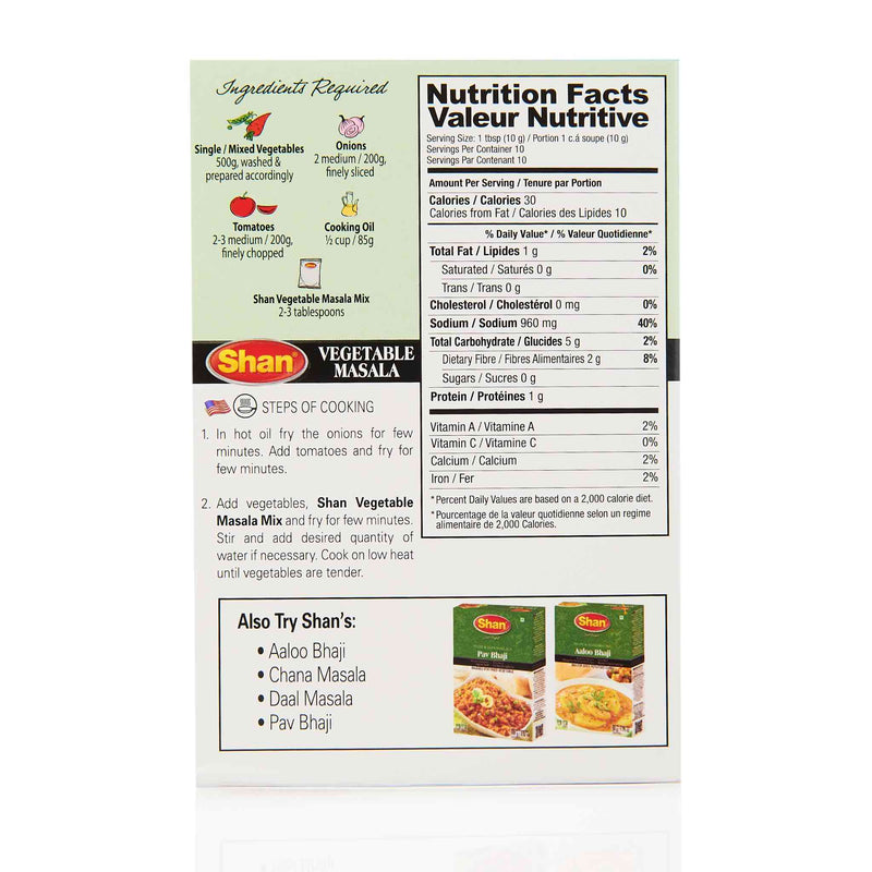 Shan Chana Masala Recipe Mix