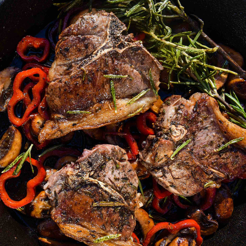 Zabiha Halal Lamb Loin Chops - Grilled
