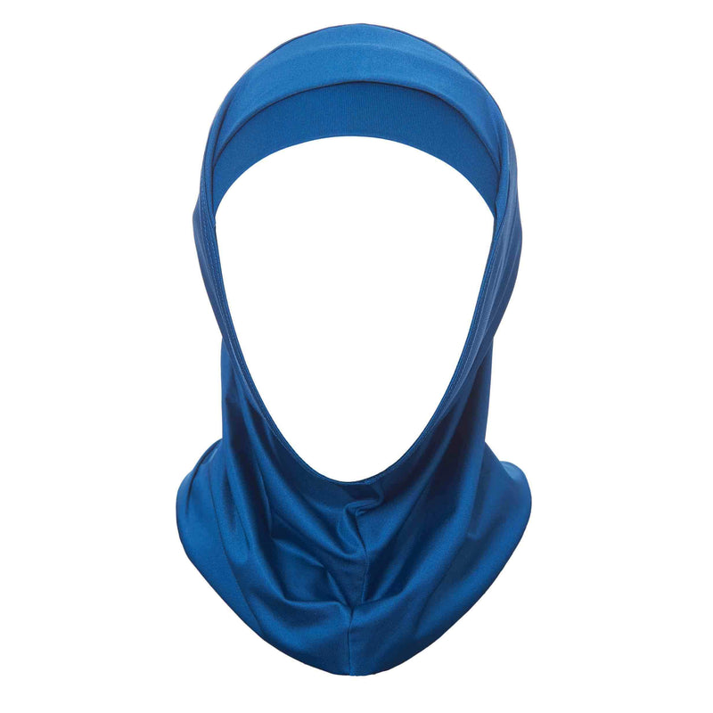 Blue Floral Burkini Swimwear - Hijab