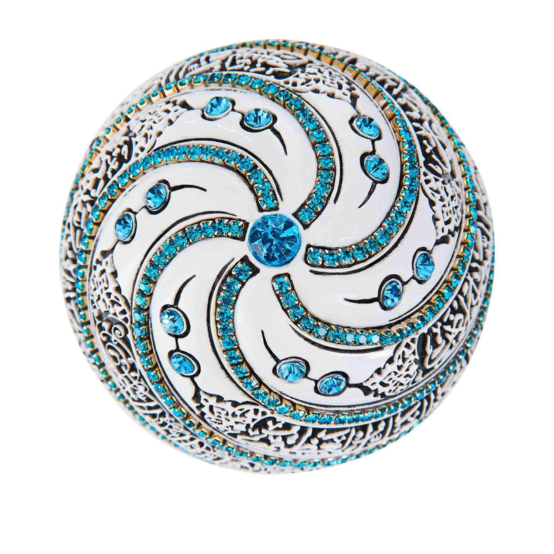 Table Art Ayatul Kursi Aqua White - Detail