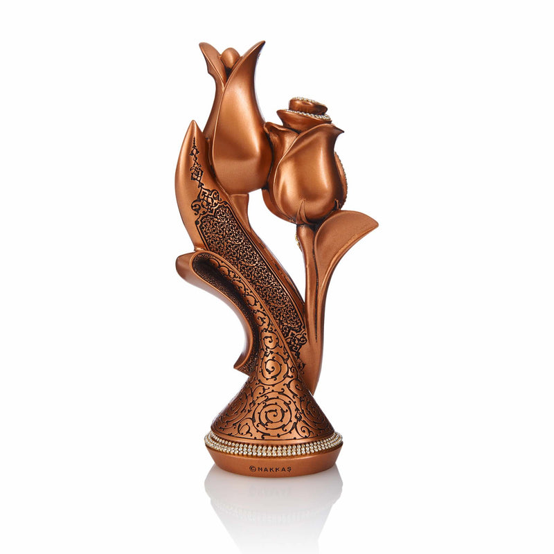 Table Art in Red Metallic - Kalima