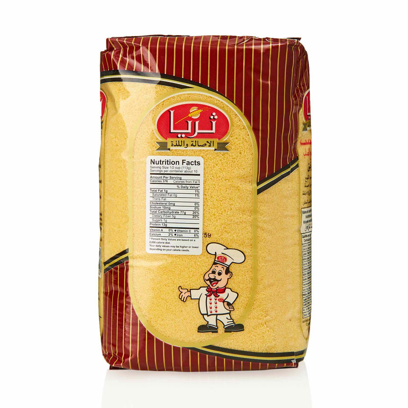 Tria Medium Couscous - Ingredients