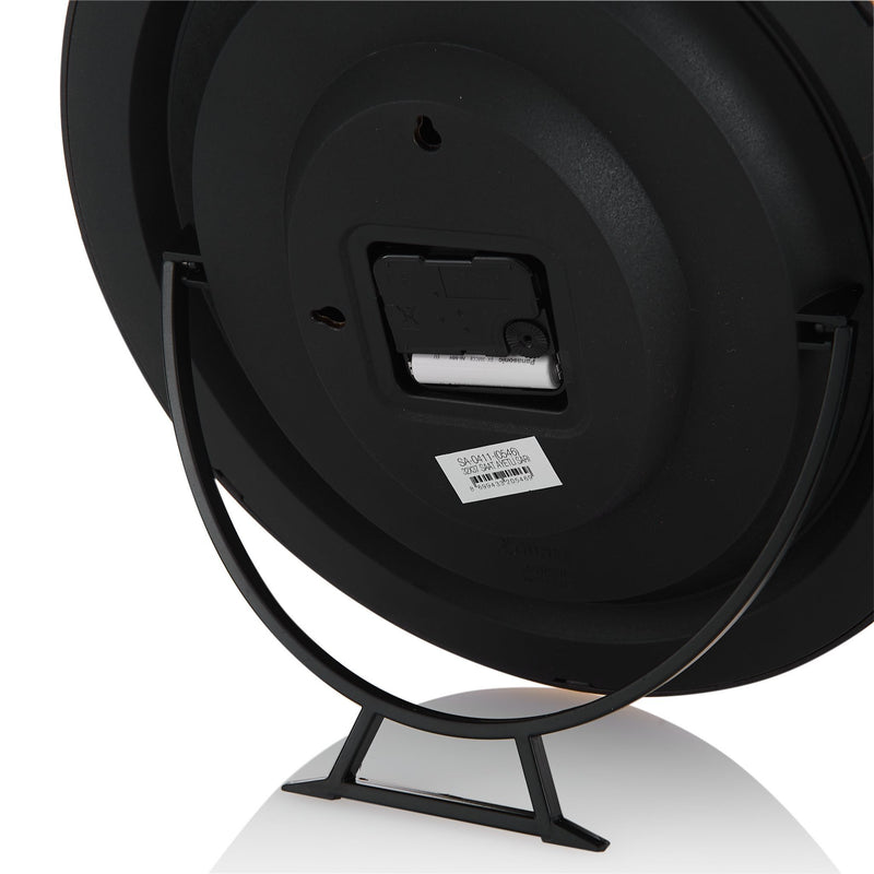 Wall Clock Black Golden Allah - Back