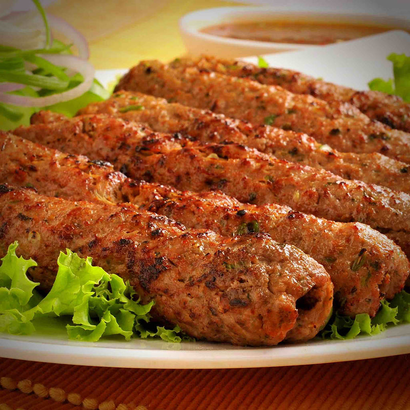 Zabiha Halal Beef Seekh Kabab - 1