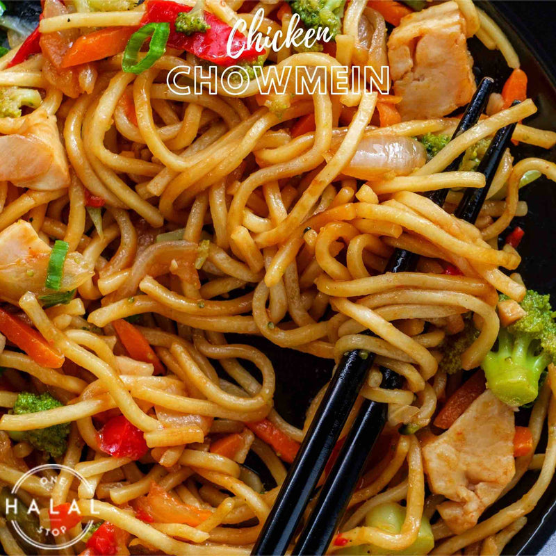 zabiha halal chicken chowmein