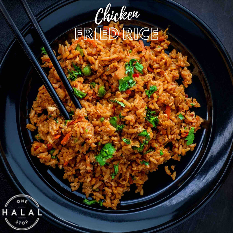 zabiha halal chicken fried rice