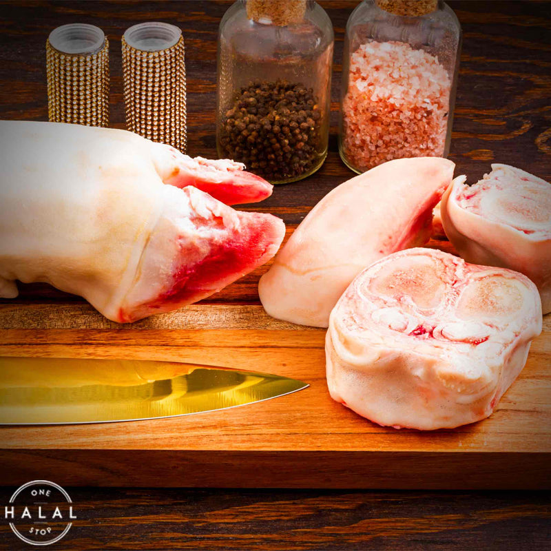 Zabiha Halal Cow Feet Paya - 1