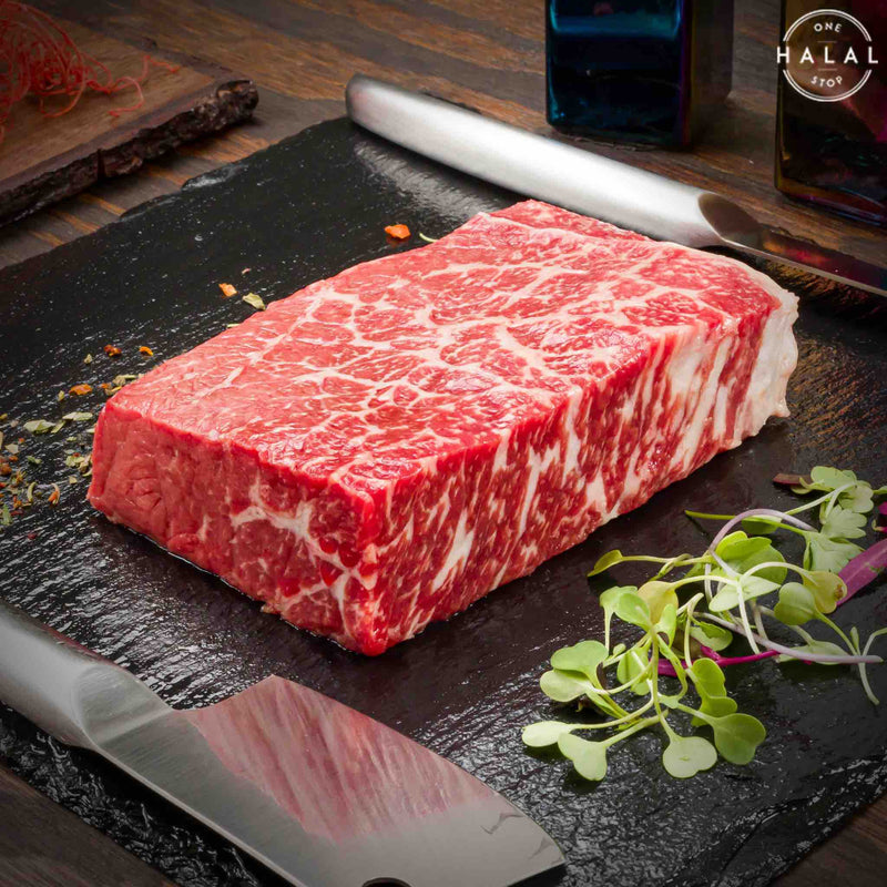 Zabiha Halal Full Blood Wagyu Bottom Round Steak - 3