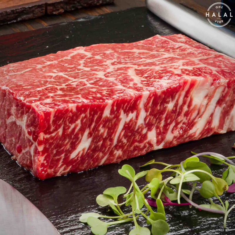 Zabiha Halal Full Blood Wagyu Bottom Round Steak - 2