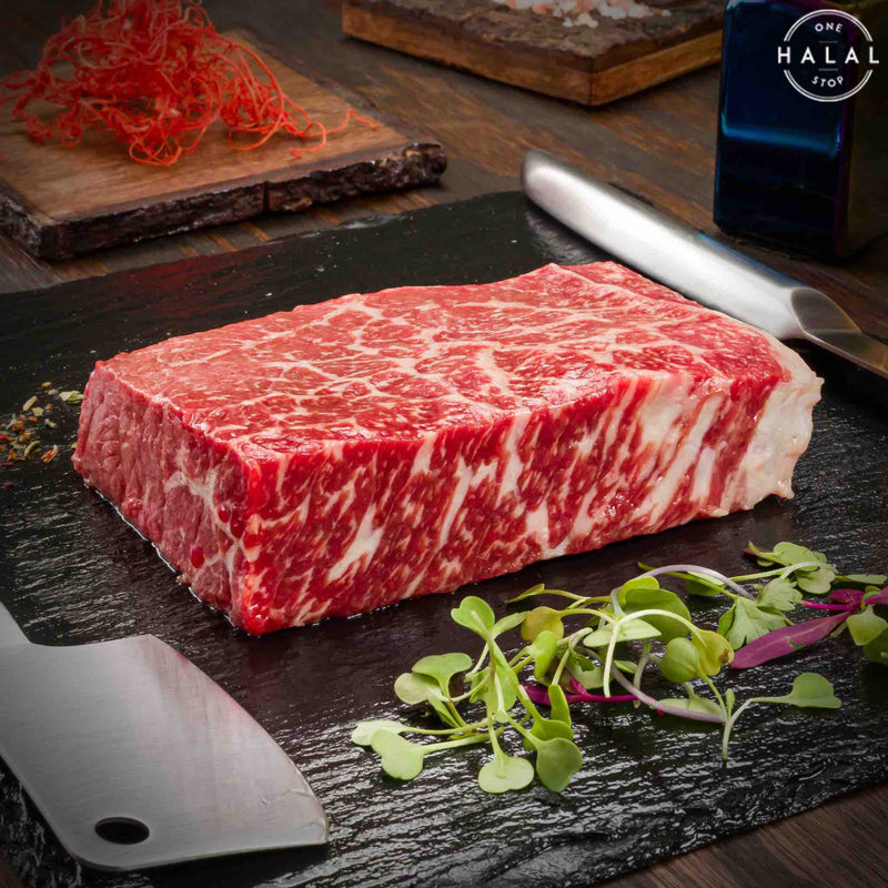 Zabiha Halal Full Blood Wagyu Bottom Round Steak - 1