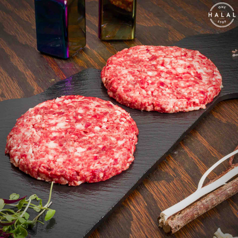 Zabiha Halal Full Blood Wagyu Burger Patties - 4