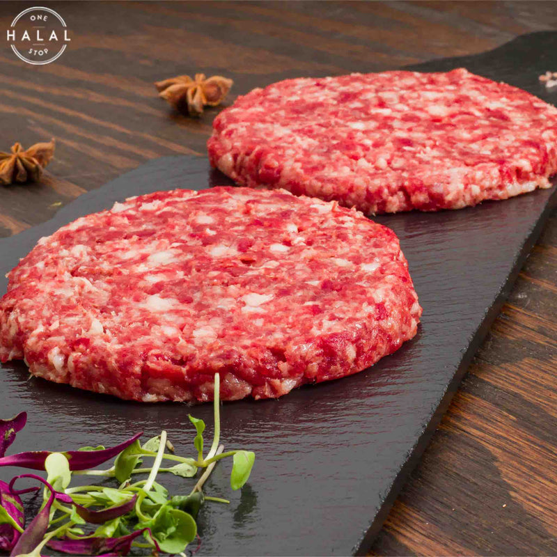 Zabiha Halal Full Blood Wagyu Burger Patties - 1