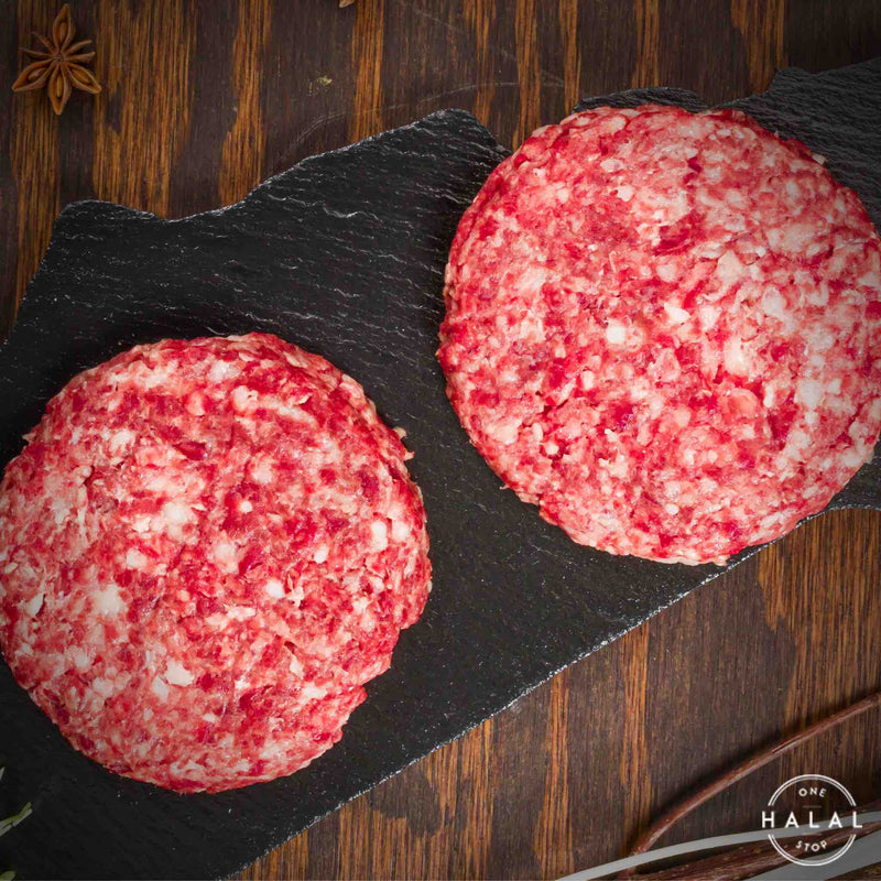 Zabiha Halal Full Blood Wagyu Burger Patties - 2
