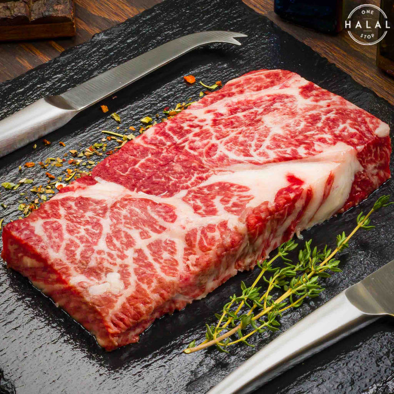 Zabiha Halal Full Blood Wagyu Chuck Steak - 1