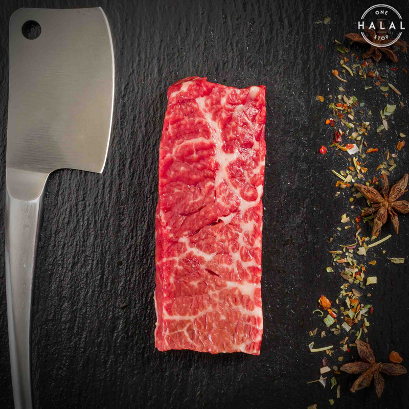 Zabiha Halal Full Blood Wagyu Denver Steak - 2