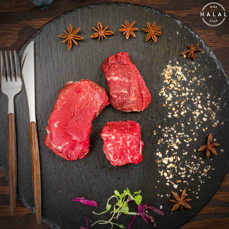 Zabiha Halal Full Blood Wagyu Filet Mignon Medallions - 1