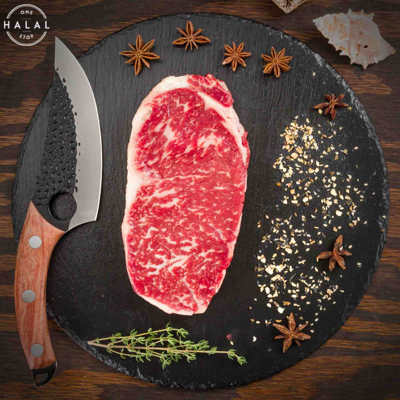 Zabiha Halal Full Blood Wagyu New York Strip Steak - 3