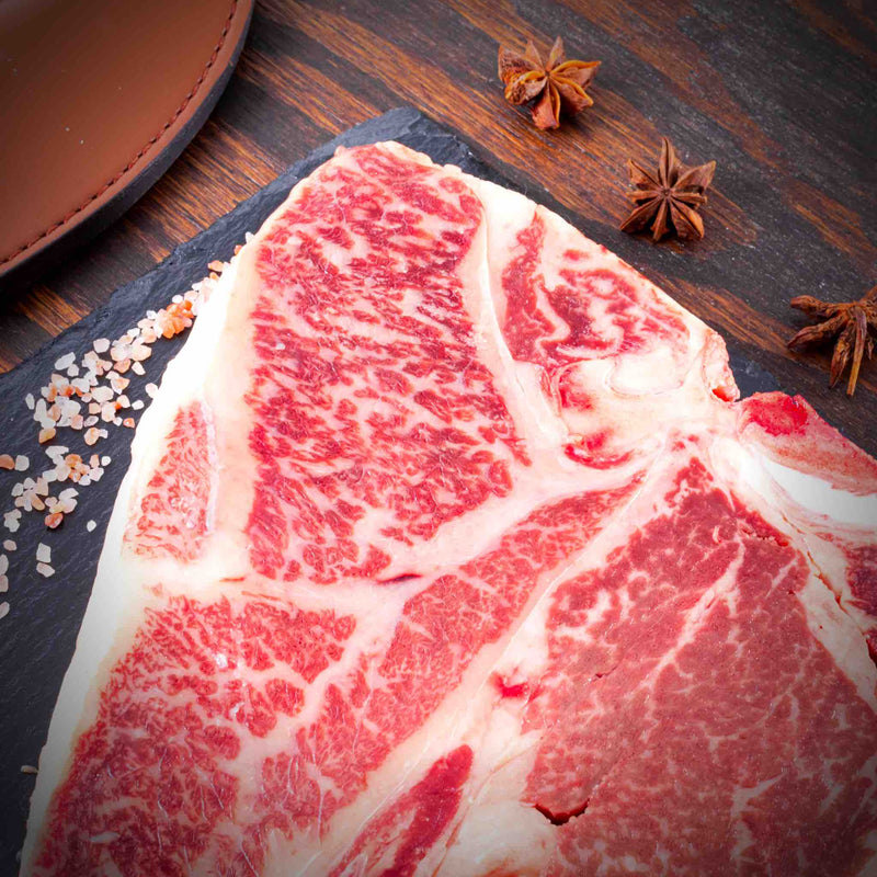 Zabiha Halal Full Blood Wagyu Porterhouse Steak - 4